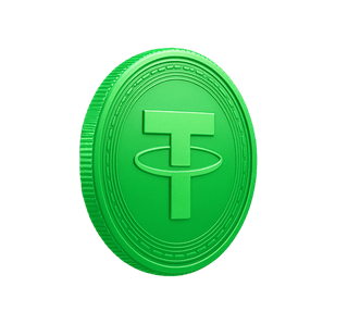 Detalhe visual do widget de análise de preços de criptomoedas